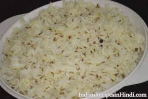 jeera rice recipe image,जीरा चावल, jeera rice in Hindi
