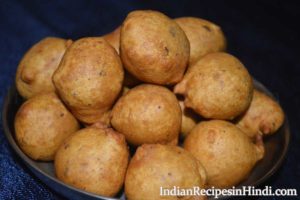 besan ke pakore, बेसन के सादे पकोड़े बनाने की विधि, plain besan pkaora in Hindi