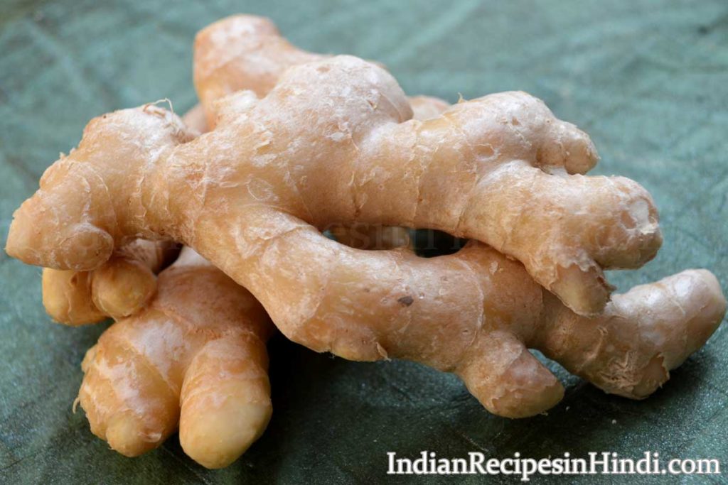 Health Benefits of Ginger अदरक के फायदे Indian Recipes in Hindi