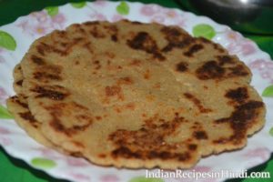 desi ghee ke phok ki roti, देसी घी के फोक की रोटी