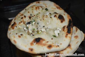 paneer amritsari tandoori kulcha, पनीर अमृतसरी तंदूरी कुल्चा, kuclha in Hindi