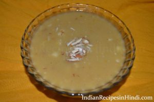besan ki kheer, बेसन की खीर, kheer recipe in Hindi