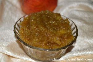 apple jam recipe in hindi