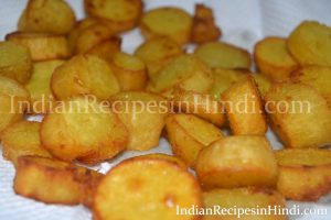 fried shakarkandi, how to fry shakarkandi